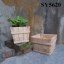 Hot pot for sale cement rectangular garden plant pots