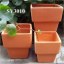 Flower pot porduct terracotta square planters pots