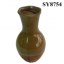 Bright color antique glazed plant pot