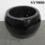 Ceramic pot for decoration round colour cheap plant pots