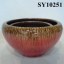 Decoration for home assorted color ceramic flower pot