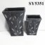 Cement pot for sale rectangular tall decorative flower pots