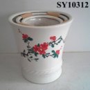 Traditional Chinese glazed home flower pot
