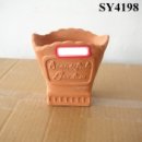 Pot for flower rectangular mini terracotta planter pot wholesale