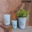 Garden plant pot for sale cheap cement chaozhou flower pot