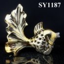 Indoor decor for sale fish galvanized home decoration