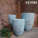 Decoration for pot cement outdoor garden pots