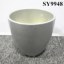 Porcelain pot for sale gray ceramic decorative pot planter