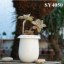 6.3 inches ceramic mini flower pot