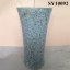 Mosaic green color tall plant pots