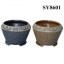 Planter for sale dark color glazed ceramic mini decorative pot