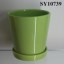 Unique design for pot customized color porcelain glazed pot