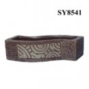 Middle higher temperature fired ceramic wholesale flower pot