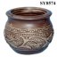Jar design mini ceramic planter pots