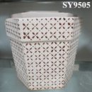 Polygon hotel flower pot wholesale