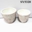 Hotsale product cement garden cone shape flower pots