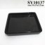 12 inches big black planter pot saucer