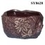 Pot for plant cobblestone surface indoor antique pot