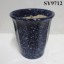 Flower pot for sale blue granite ceramic flower planters