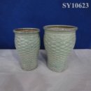 High quanlity cheap color mixed garden pots wholesale