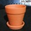 International standard small terracotta flower pot