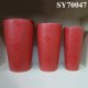 Hot new products for 2015 red ceramic tall pots
