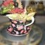 Spain design ceramic coffee cup flower pot