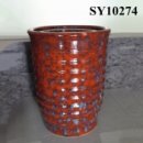 Beautiful colorful decoration ceramic pot