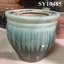 Color glazed ceramic decorative planters wholesale