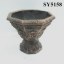 Sexangle wholesale concrete brass planters