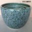 Beautiful practical bright color ceramic garden flower pot