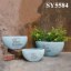 Flower pot for home decoration outdoor cement garden plant pots
