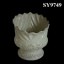 20 inches white dolomite flower planters