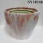 Ceramic pot to sell garden marble color plant pot