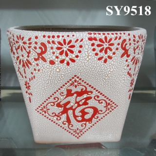 Chinese style indoor flower pot wholesale