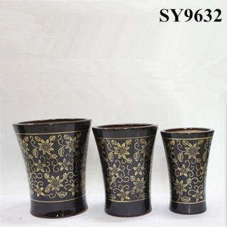 Beautiful flower pot ceramic garden pots