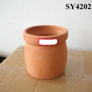 Indoor and outdoor pot for sale round small terracotta plant pot