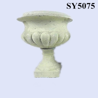 2015 new product cement garden flower pot