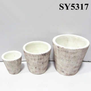 Special design new product crimson cylinder flower pot