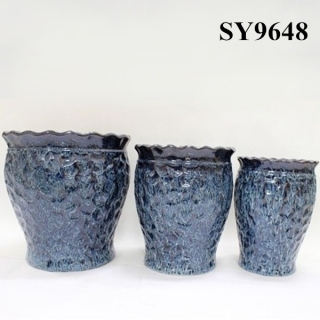 Ceramic garden set pot decorations