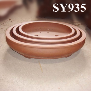 Special design circular large patio pots