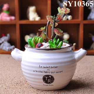 Zakka garden style small decorative flower pots