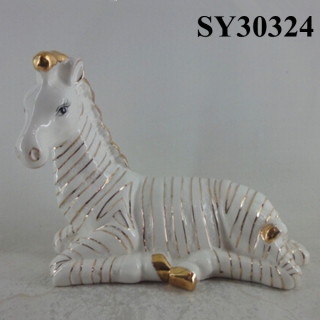 Charming horse animal bisque decorations