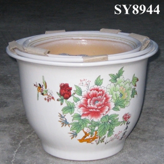 pattern decal decoration flower pot