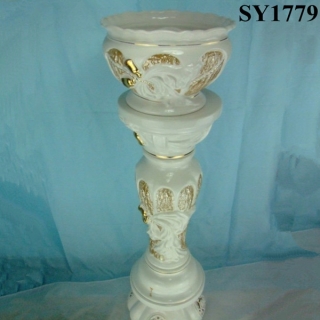 39 inch roman column decoration hotel plant pot