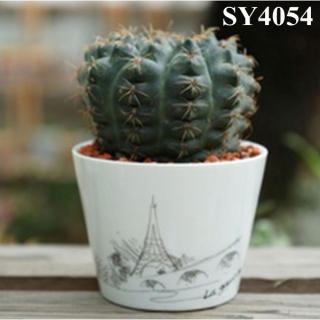 4 inche cheap pattern mini planter pot