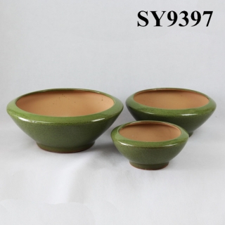 Terracotta bonsai planter for sale garden decorative oval bonsai pot