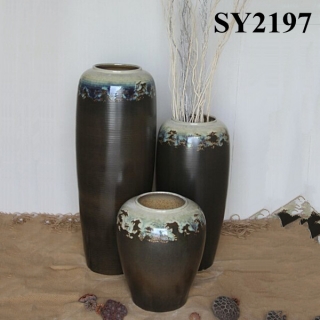 Pottery flower pot garden decoration