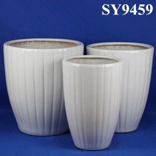 Pot for ceramic large tall decoration flower pot