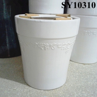 Pot for plant simple and elegant ceramic chaozhou pot